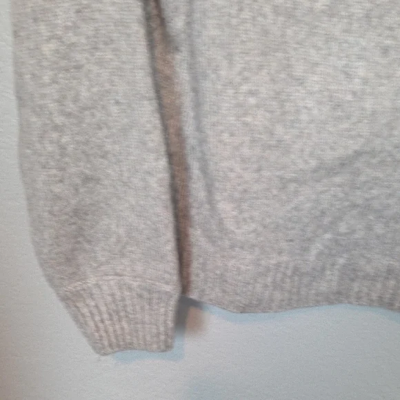 Abercrombie & Fitch Tan Cowl Neck Sweater Lg - Picture 3 of 8